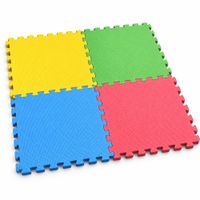 Pisos Alfombra Goma Eva - 60 x 60 cm. - 04 Und. - Multicolores