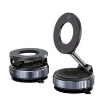 Soporte Magnético 360 grados para Celular con Ventosa Potente  Auto Escritorio Vidrio