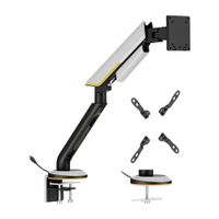 RACK SOPORTE GAMING DE 24 A 57 PULGADAS CON RESORTE DE GAS REFORZADO TIPO TITAN RGB GMK96-12L