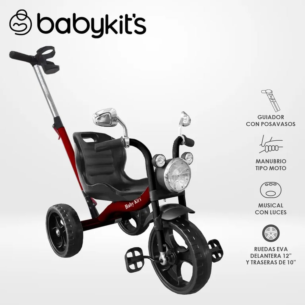 Triciclo Moto Trike Rojo
