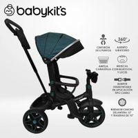 Triciclo Explorer Giro 360 LX - 5en1 Verde