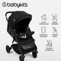 Coche Cuna Baby Kits Smart Plegado Automático