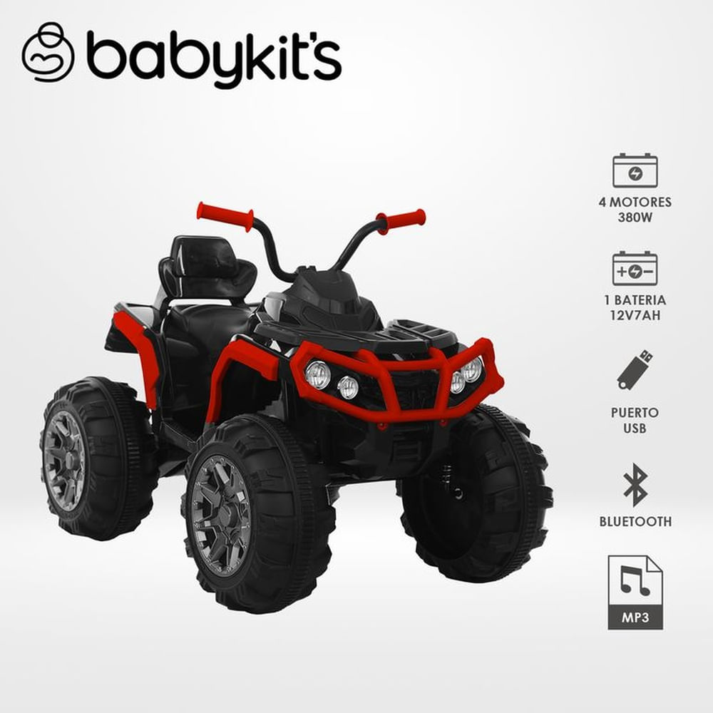 Auto a batería Outlander Rojo