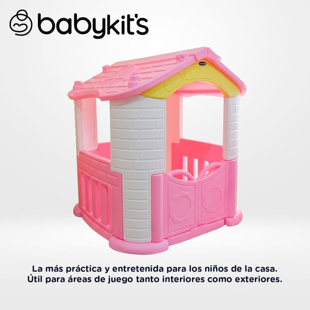 Casita de Juegos Rosada