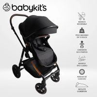 Coche Cuna Moises Vox T Gold Baby Kits Negro