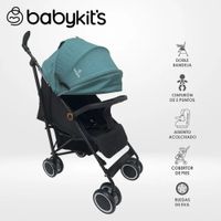 Coche Bastón Fiesta con Bandeja Baby Kits Verde