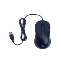 Mouse Teros TE 1243S 4B 2000 DPI Con Cable Azul TE1243S
