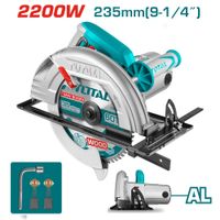 SIERRA CIRCULAR 2200W 3800RPM 235X25.4MM EST. ALUMINIO INC DISCO INDUSTRIAL