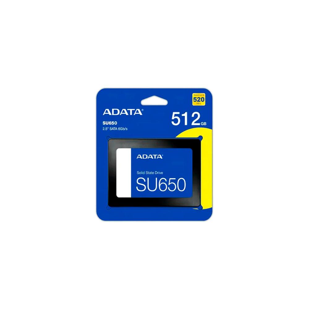 DISCO SSD 512GB 2.5 SATA III 520MB-S ADATA ULTIMATE SU650 ASU650SS-512GT-R