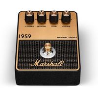 PEDAL DE EFECTO OVERDRIVE DISTORSIÓN 1959 MARSHALL | NEGRO Y DORADO