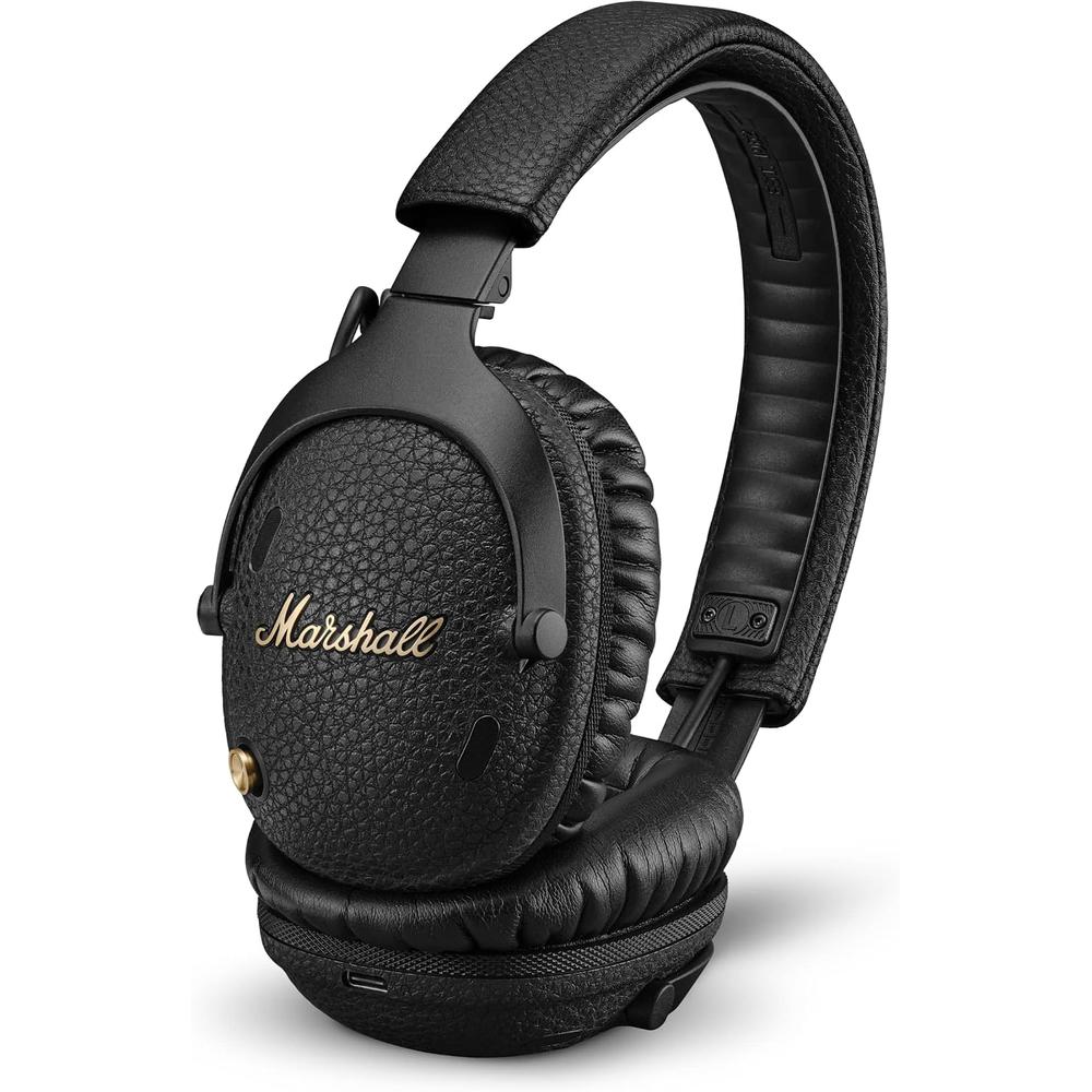 AUDÍFONOS INALÁMBRICOS OVER-EAR CANCELACIÓN DE RUIDO MONITOR III ANC MARSHALL | NEGRO