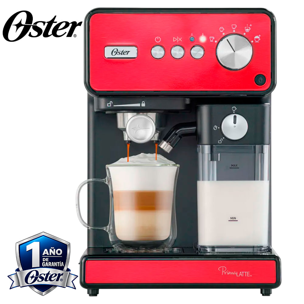 Cafetera Automática de Espresso PrimaLatte BVSTEM6604R-053 Oster