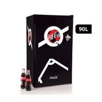 Frigobar Nostalgia 90 Lt Cocca Cola CKRF32CBWC-B Negro