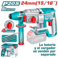 ROTOMARTILLO SDS 24MM 20V 2.4J 0-4900BPM BRUSHLESS 4FUNC INDUSTRIAL