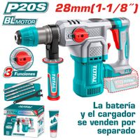 ROTOMARTILLO SDS 28MM 20V BL 4.5J 0-44000BPM 3FUN INDUSTRIAL