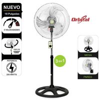 Ventilador Bossko Bk-8220vo Orbital 3 E 1 250W