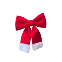 Moño Navideño Rojo De 20Cm X23Cm Cf861 Floripastore