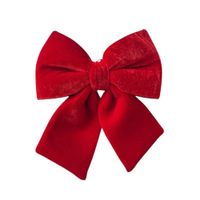 Moño Navideño Rojo De 20Cm X 25Cm Cf865 Floripastore