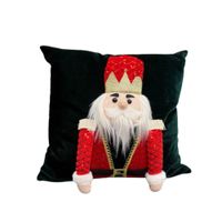 Cojin Navideño Con Figura De Soldado De 42Cm Fn573 Floripastore