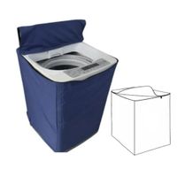 Funda Impermeable Delgada Para Lavadora 16-22Kg Azul