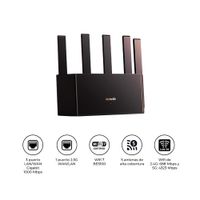 Router WiFi 7 Tenda TE6L Pro BE5100 2.5G Mesh NFC