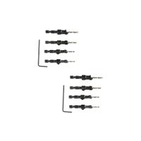 SET DE BROCAS AVELLANADORA HSS HEX 4 PZS - 2 UND - D-73455 - MAKITA
