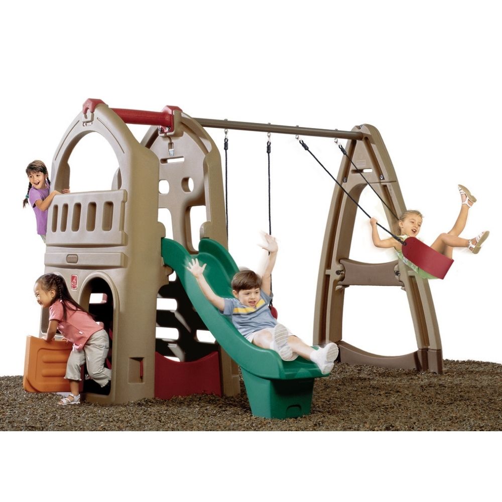 Juego Playhouse Escalador y Resbaladera STEP2 para niños - Juego de Exterior