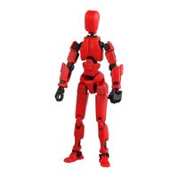 Robot 3D Rojo - Model Kit