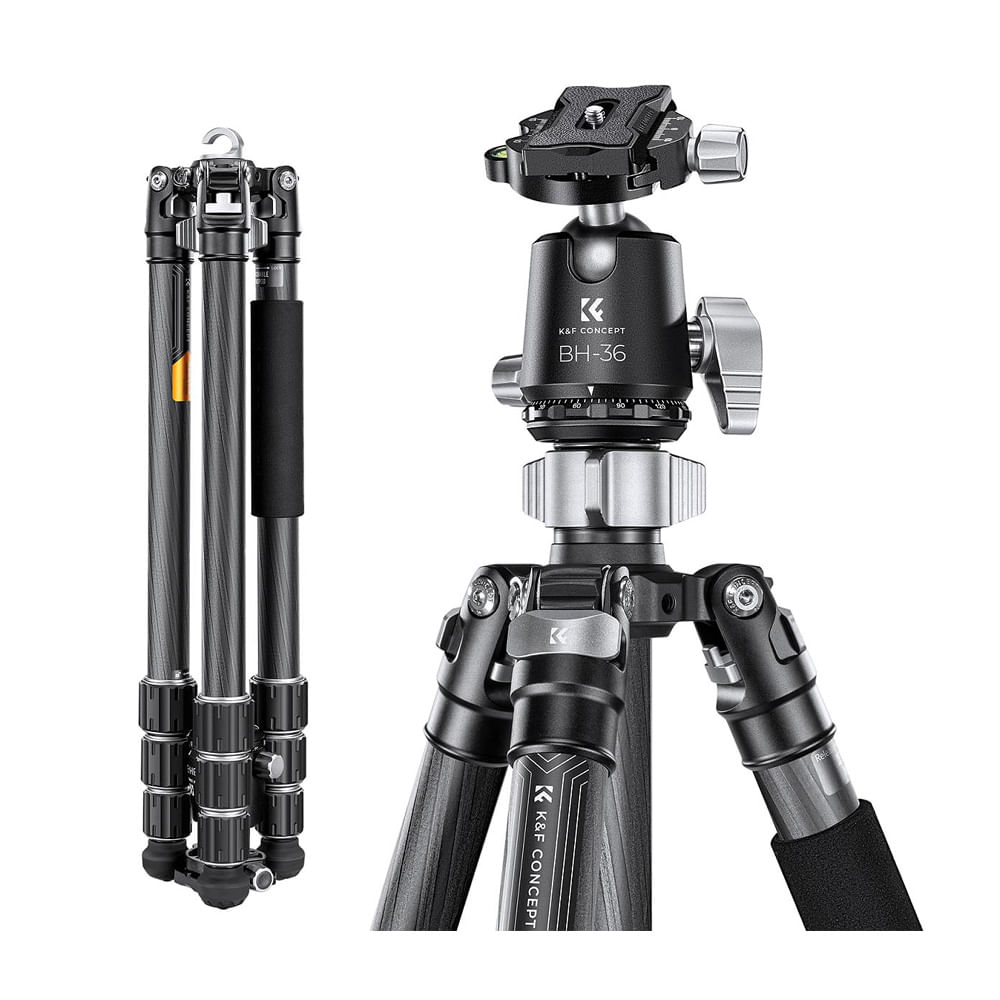 Trípode KF Concept X-Series X284C4 BH 36 de Fibra de carbono KF09.117