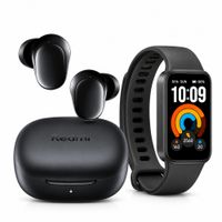 Combo Xiaomi Audífonos Redmi Buds 6 Play Negro Más Smart Band 11 Active Negro