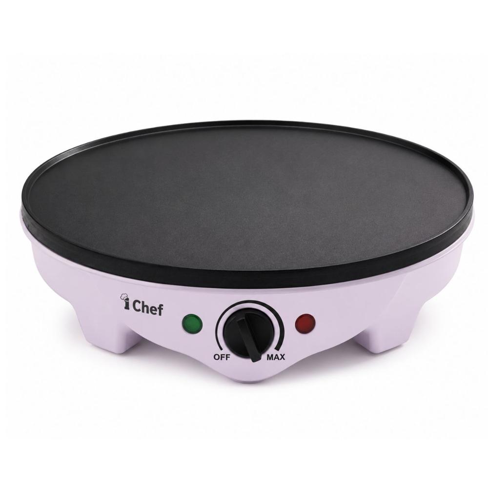 Máquina Crepera I Chef 30cm Rosado