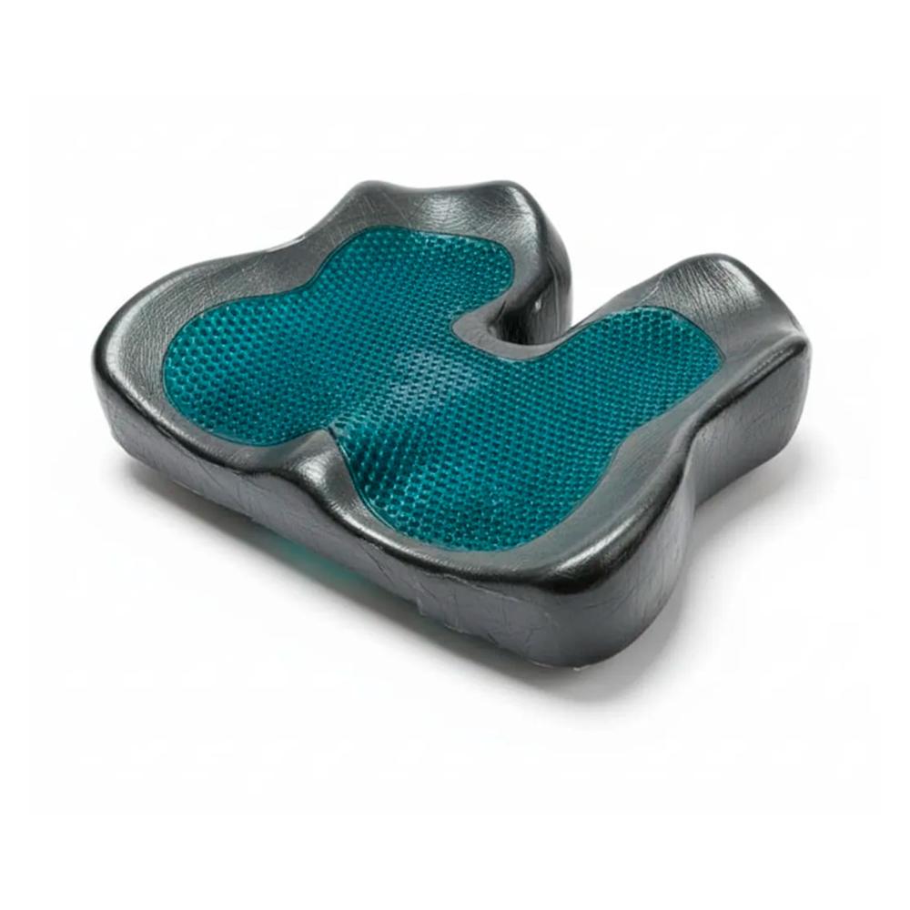 Cojín de Asiento Carbono Activado Viscoelástico con Gel Frio y Malla
