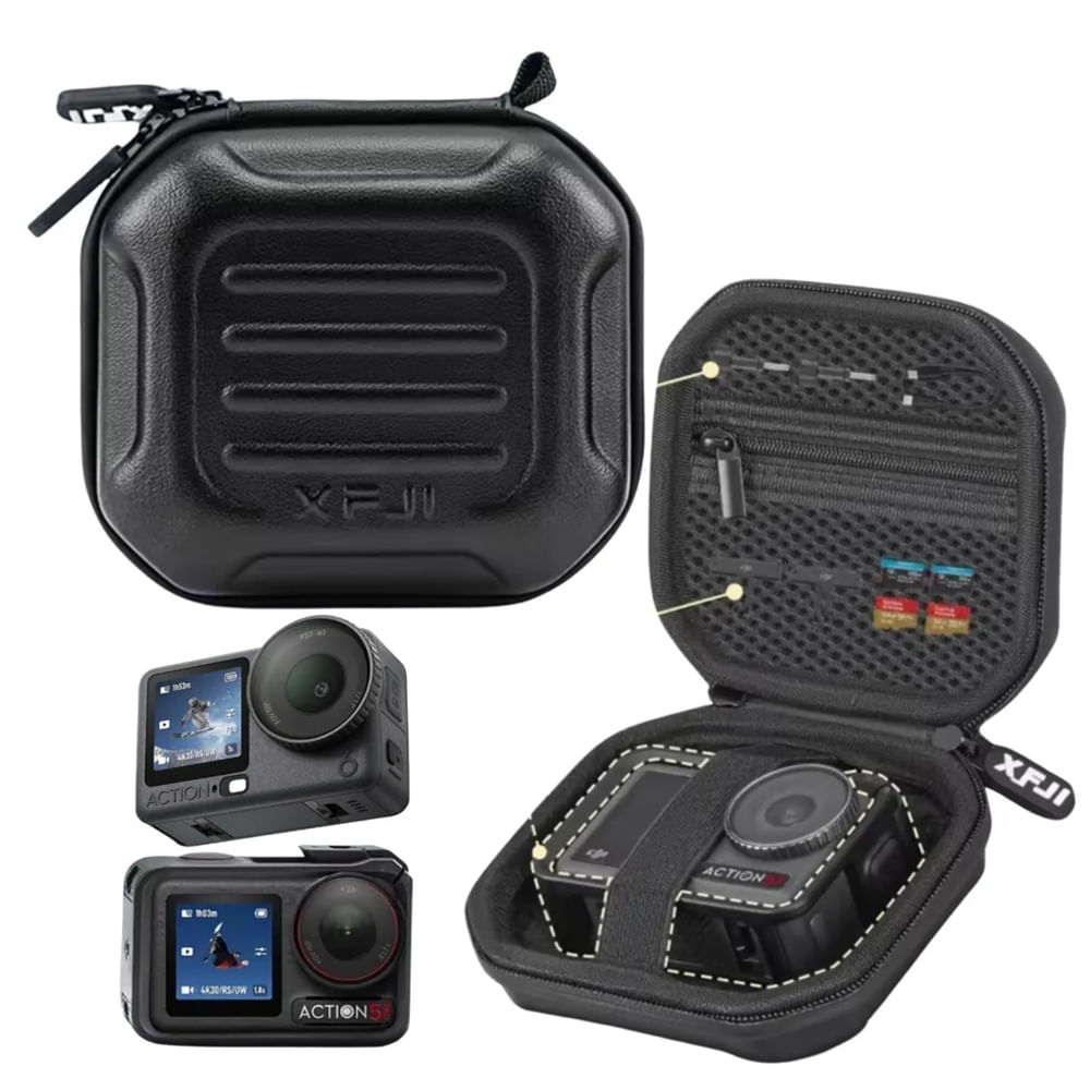 Estuche Resistente Para Action 3 - 4 -5 - 6 y Gopro 8-11