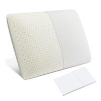 Almohada De Latex Premium 70x40 cm Funda de Algodón