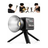 Luz LED QLDZ ZGRL80 80W Bicolor Portátil para Fotografía Video y Streaming