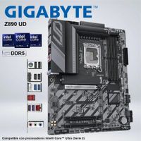 PLACA GIGABYTE Z890 UD INTEL CORE ULTRA DDR5