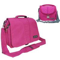Combo Morral GYM y Lonchera Cars - Fucsia