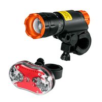 Kit Luces LED para Bicicleta Truper LIBI-K2 Delantera y Trasera 16798