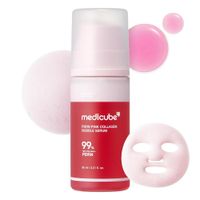 SERUM DE BURBUJAS DE COLAGENO ROSA MEDICUBE PDRN 3.21 OZ / 95 ML
