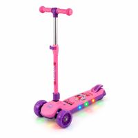 SCOOTER INFANTIL PLEGABLE - RUEDAS ANCHAS CON BLUETOOTH -LUCES LED Y FUNCIÓN MUSICAL 2026