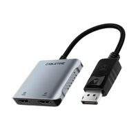 Adaptador de DisplayPort a HDMI 4K/8K, USB-A, USB-C 5V Power - CABLETIME | CB74G