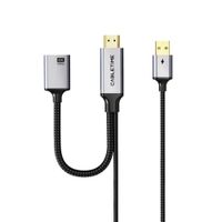 Adaptador de HDMI macho a DisplayPort 4K hembra - CABLETIME | CP51B