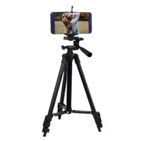 Trípode Profesional Cámara Celular 3 Secciones + Soporte + Funda 1.50Mt GUC-520