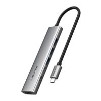 Adaptador Hub de USB-C a HDMI, USB-A, PD, USB-C - CABLETIME | HB01G
