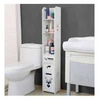 Estante Organizador De Baño Blanco