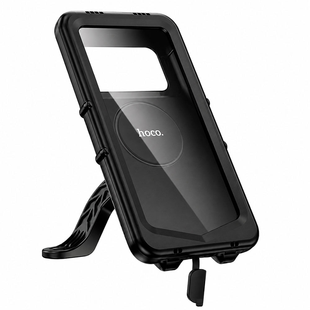 Soporte Celular Impermeable HOCO  Para Moto Con Giro De 360 Grados