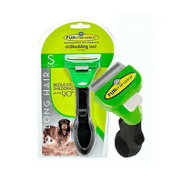 Cepillo Peine Deslanador Furminator Para Perros y Gatos Talla S - Verde