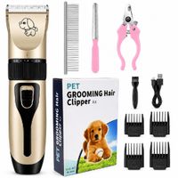 Cortadora de pelo para mascotas Pet Grooming Hair Kit Profissional
