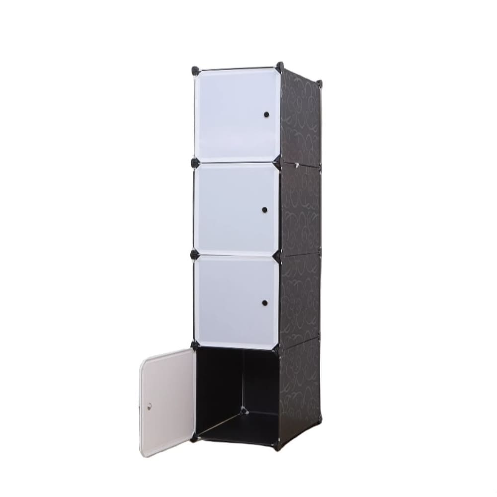 Organizador Estante 4 Niveles Ropero Para Dormitorio Hogar Multifuncional A2691-4