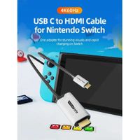 Cable USB-C macho a DisplayPort macho Bidireccional 8K, 4K - 2M - CABLETIME | CC23L